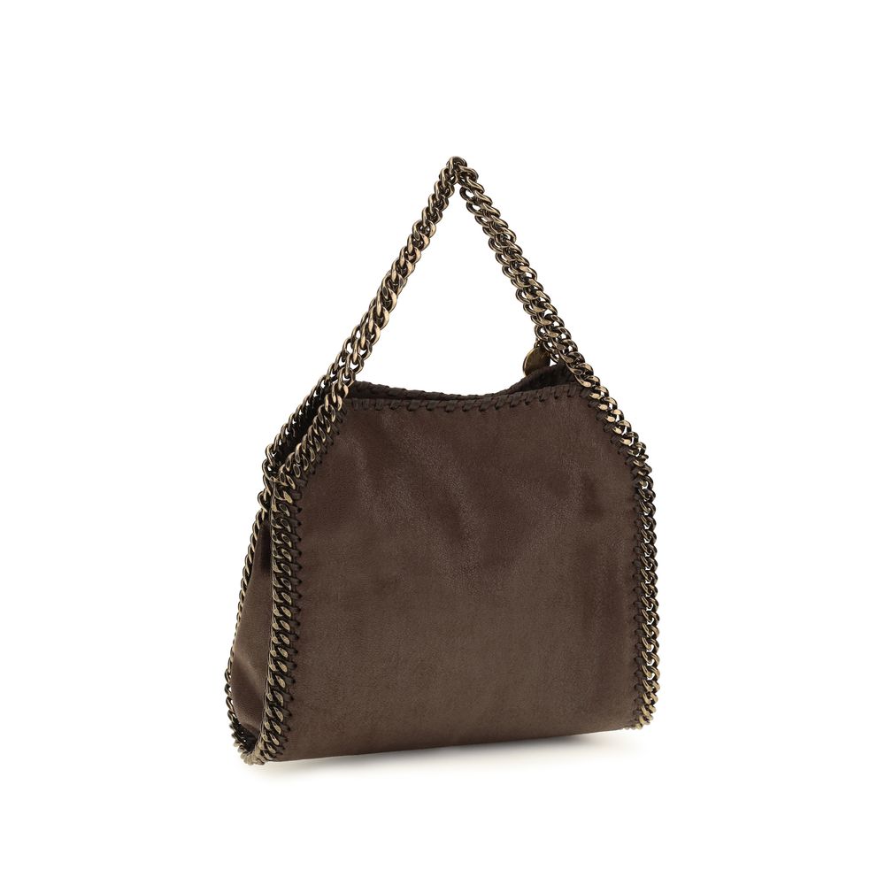 Schultertasche aus braunem Polyamid