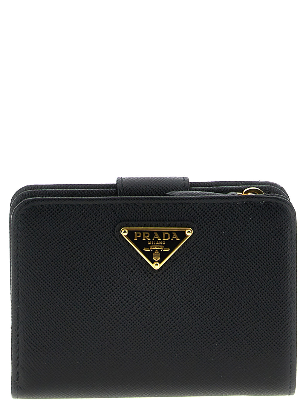 Prada Schwarzes Kartenetui aus Leder