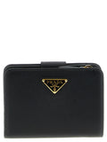 Prada Schwarzes Kartenetui aus Leder