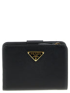 Prada Schwarzes Kartenetui aus Leder