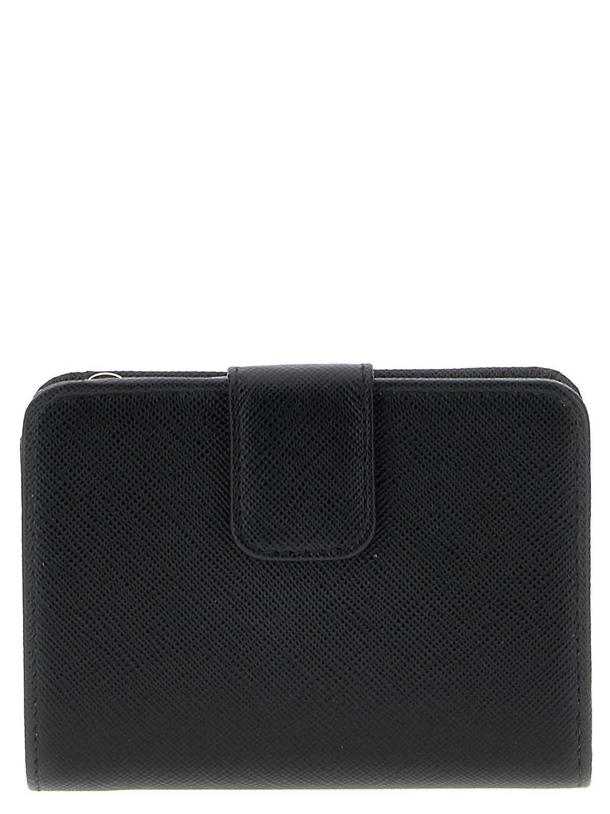 Prada Schwarzes Kartenetui aus Leder