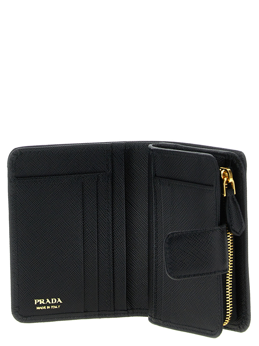 Prada Schwarzes Kartenetui aus Leder
