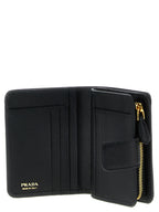 Prada Schwarzes Kartenetui aus Leder