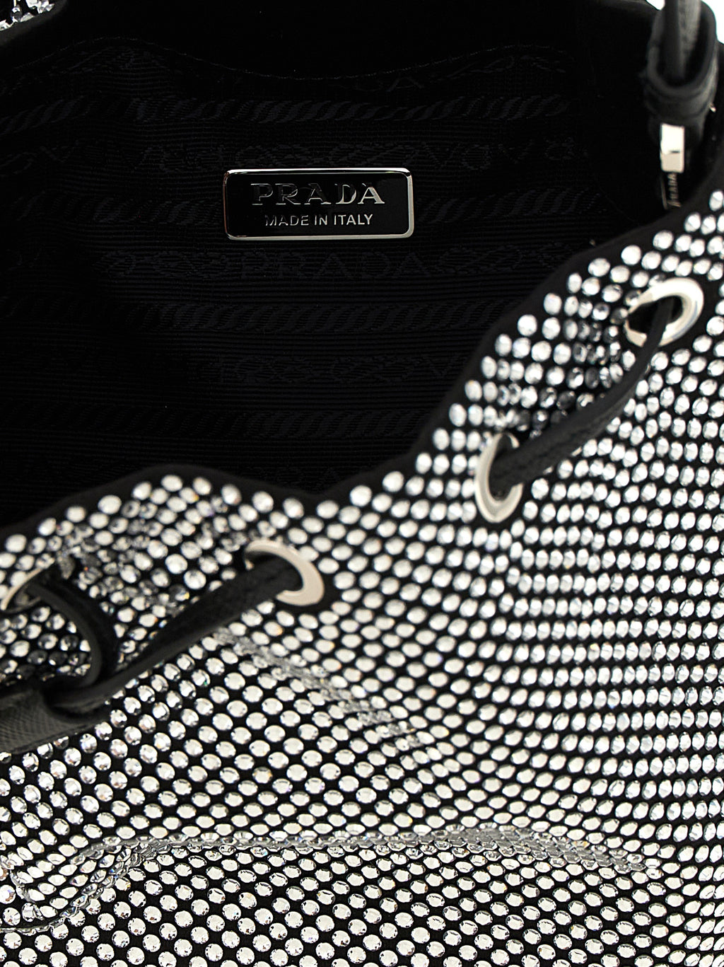 Prada Graue Handtasche