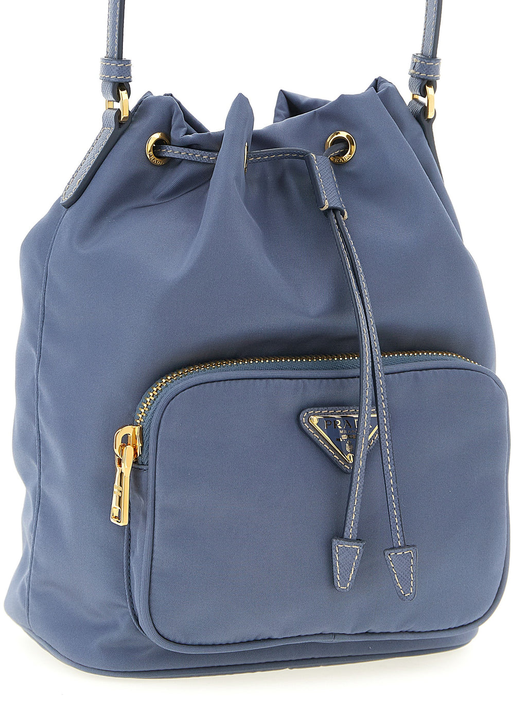 Prada Blaue Handtasche