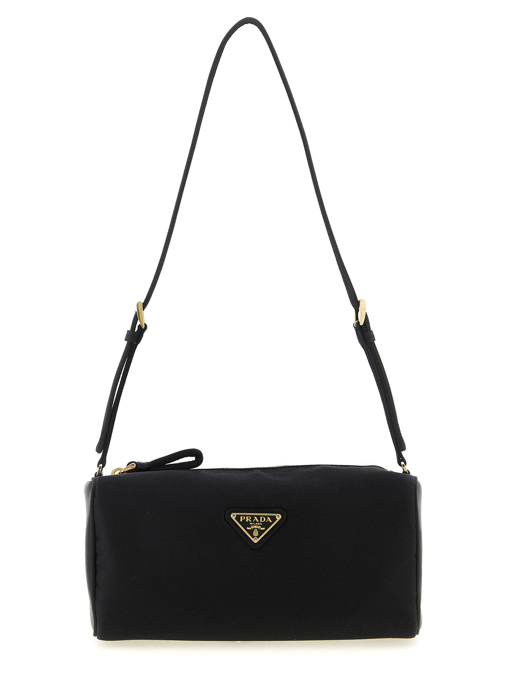 Prada Schwarze Schultertasche