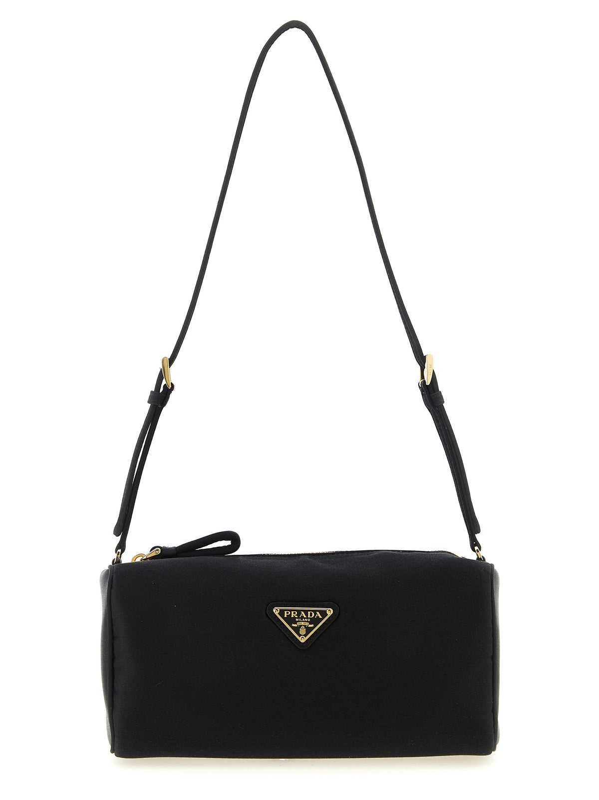Prada Schwarze Schultertasche