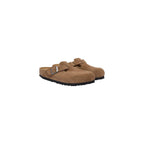 Braune Wildleder-Clogs