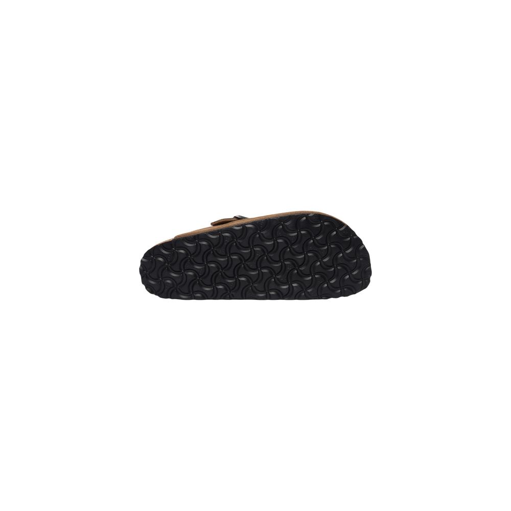 Braune Wildleder-Clogs