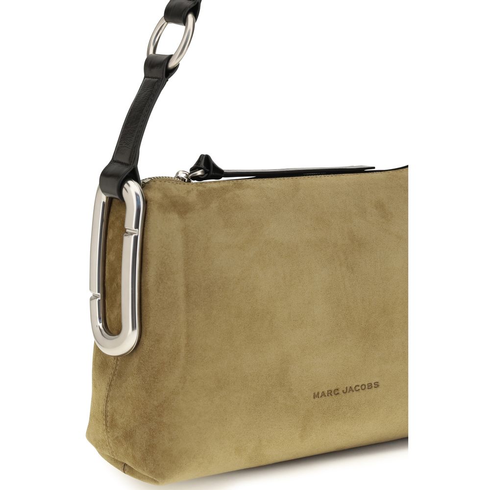 Beige Wildleder Schultertasche