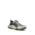 Zweifarbige Sneaker aus Polyethylen im Athletic-Stil