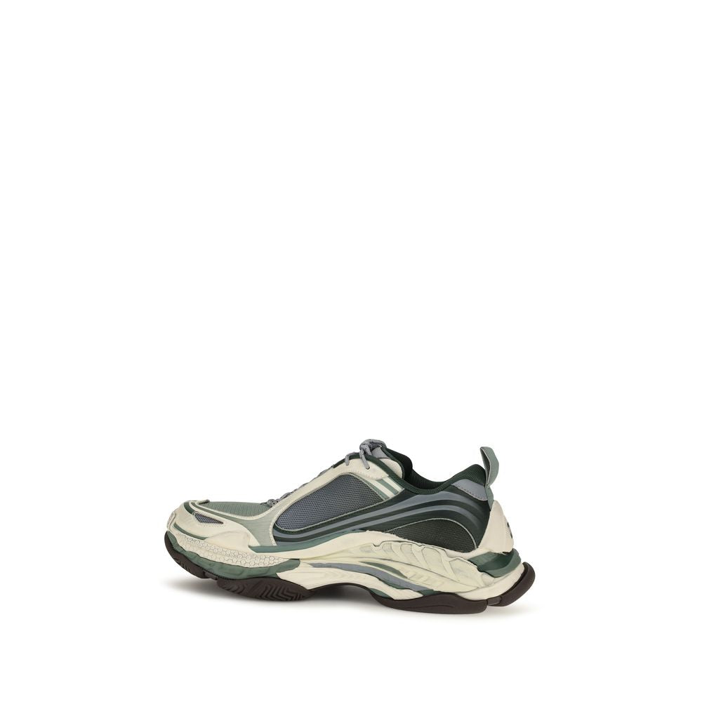Zweifarbige Sneaker aus Polyethylen im Athletic-Stil