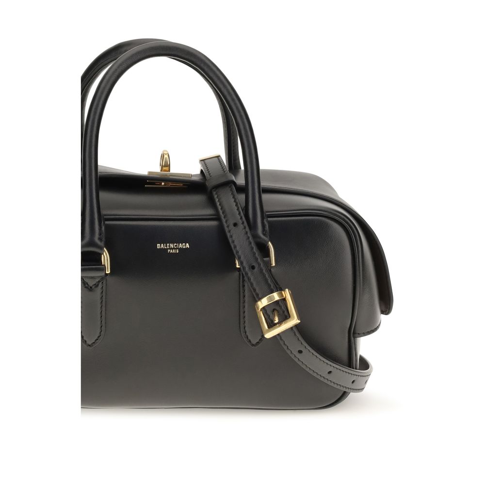 Balenciaga Schwarze Handtasche aus Lammleder