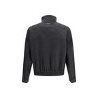Lardini Graue Bomberjacke aus Wolle