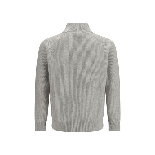 Lardini Grauer Pullover aus Wolle