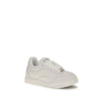 Givenchy Weiße Low-Top-Sneaker aus Lammleder