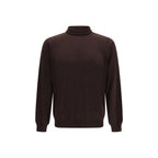 Lardini Brauner Pullover aus Wolle