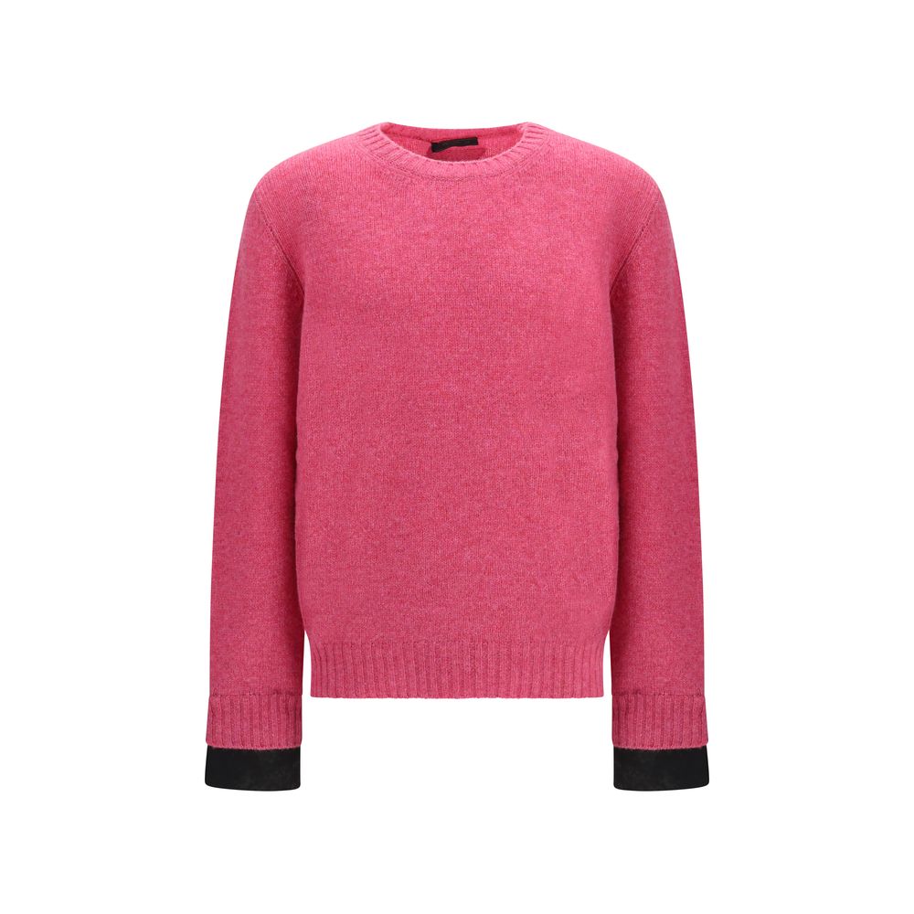 Mehrfarbiger Pullover aus Wolle