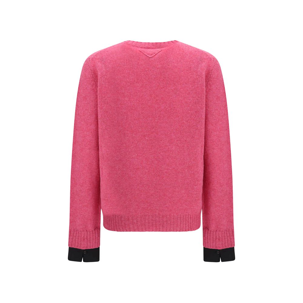 Mehrfarbiger Pullover aus Wolle