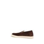 Bordeauxrote Slipper aus Kalbsleder