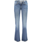 Blaue Slim-Fit-Jeans