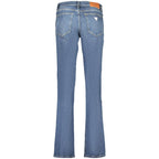 Blaue Slim-Fit-Jeans
