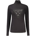 Schwarzer Rollkragenpullover