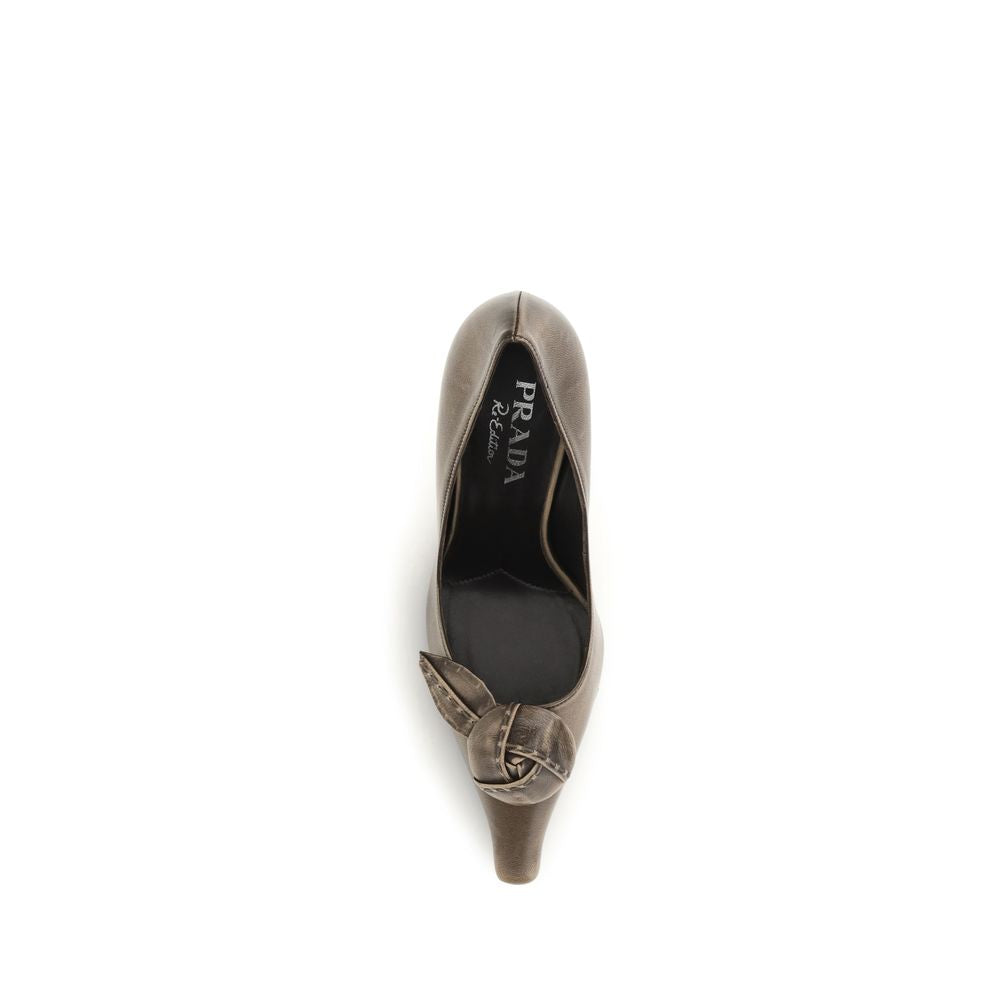 Prada Braune Pumps aus Leder