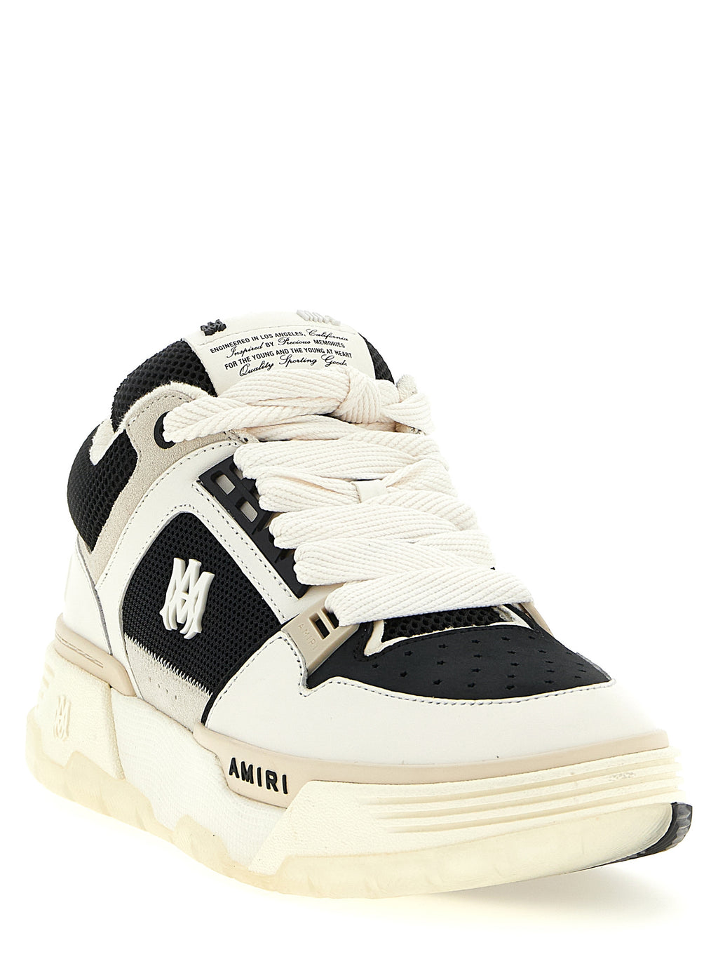 Amiri Zweifarbige Sneaker aus Kalbsleder
