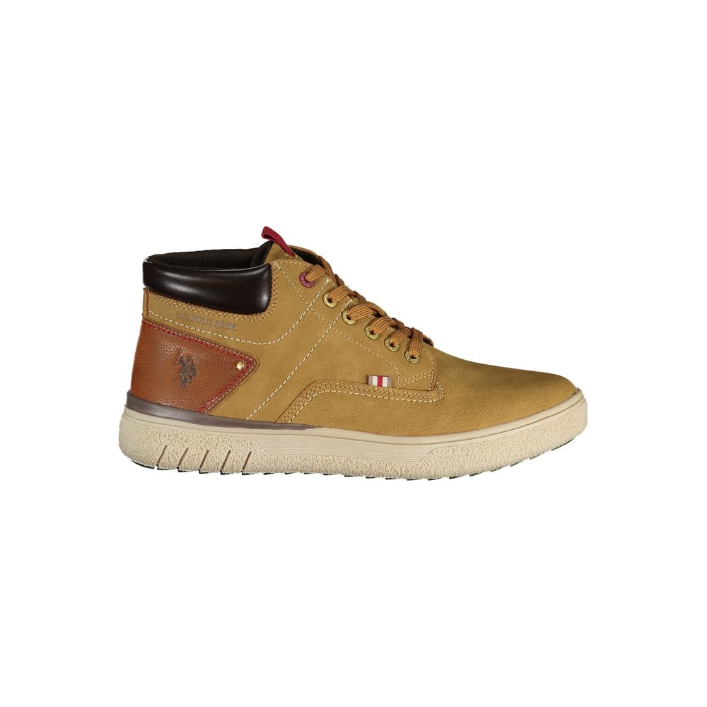 U.S. POLO ASSN. Braune Schnürstiefel