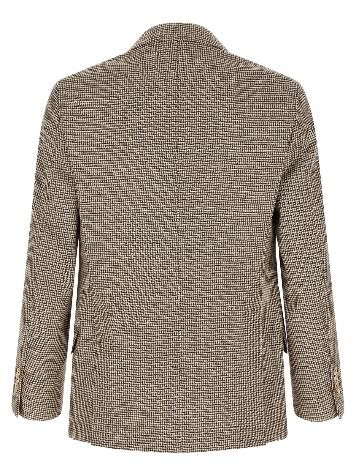 Brunello Cucinelli Grauer Blazer aus Wolle