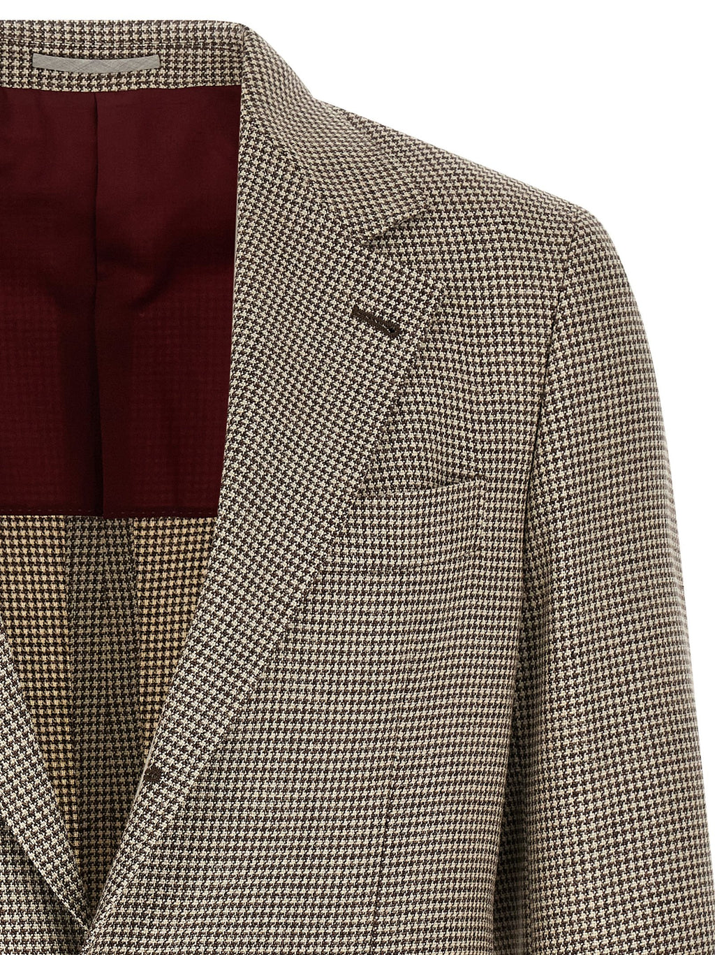 Brunello Cucinelli Grauer Blazer aus Wolle