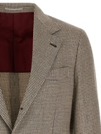 Brunello Cucinelli Grauer Blazer aus Wolle