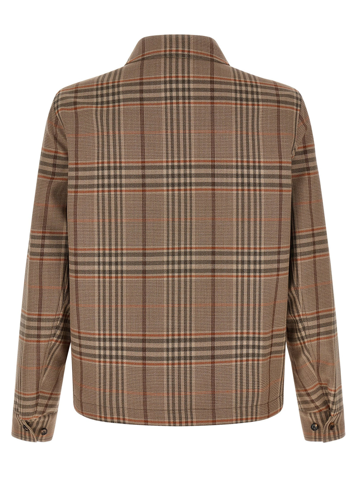 Burberry Beige lange Jacke aus Wolle