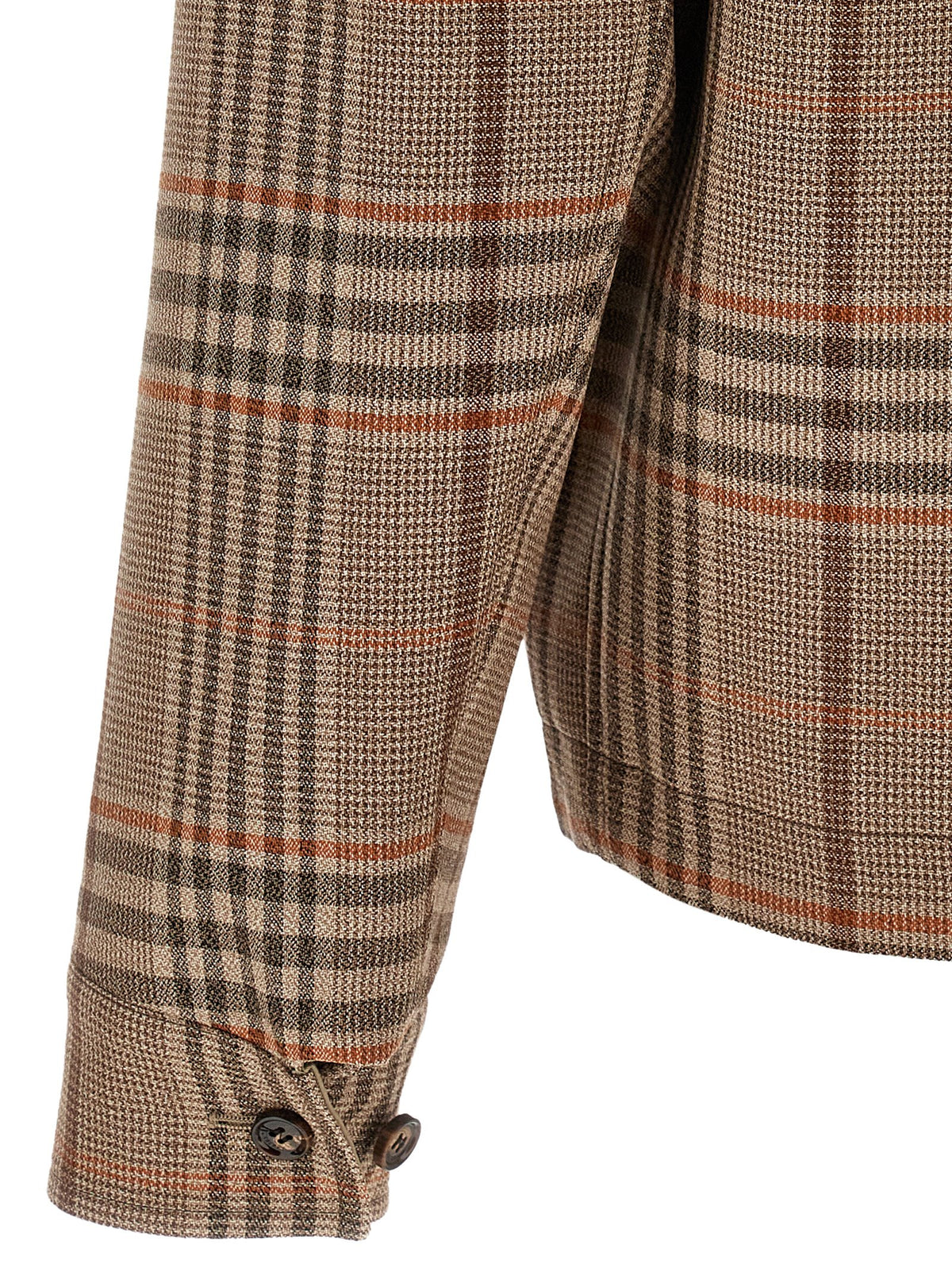Burberry Beige lange Jacke aus Wolle