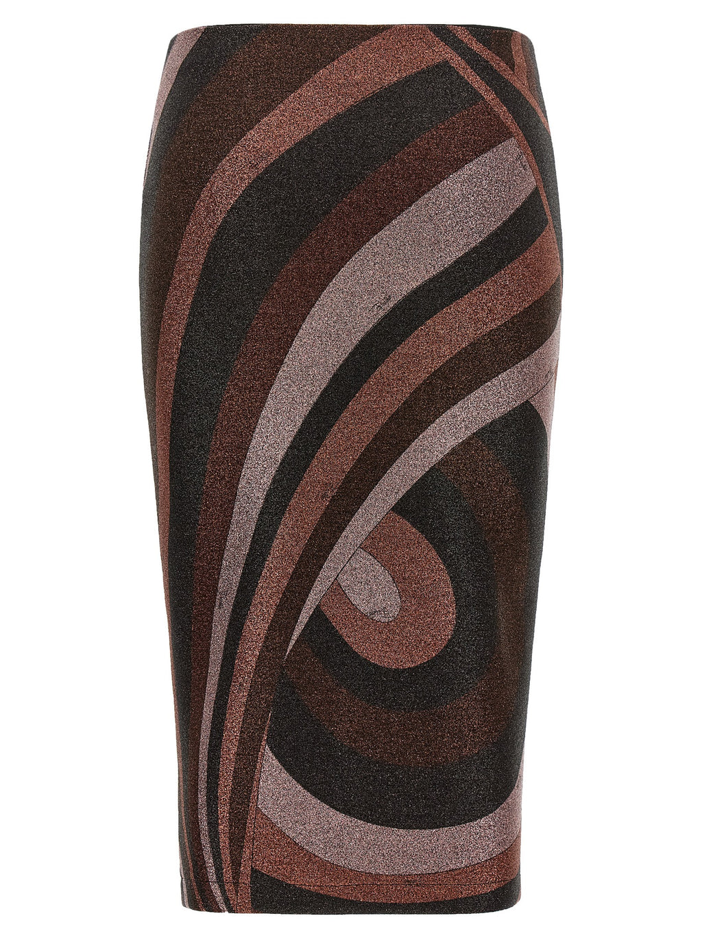 Emilio Pucci Bordeauxroter Midirock