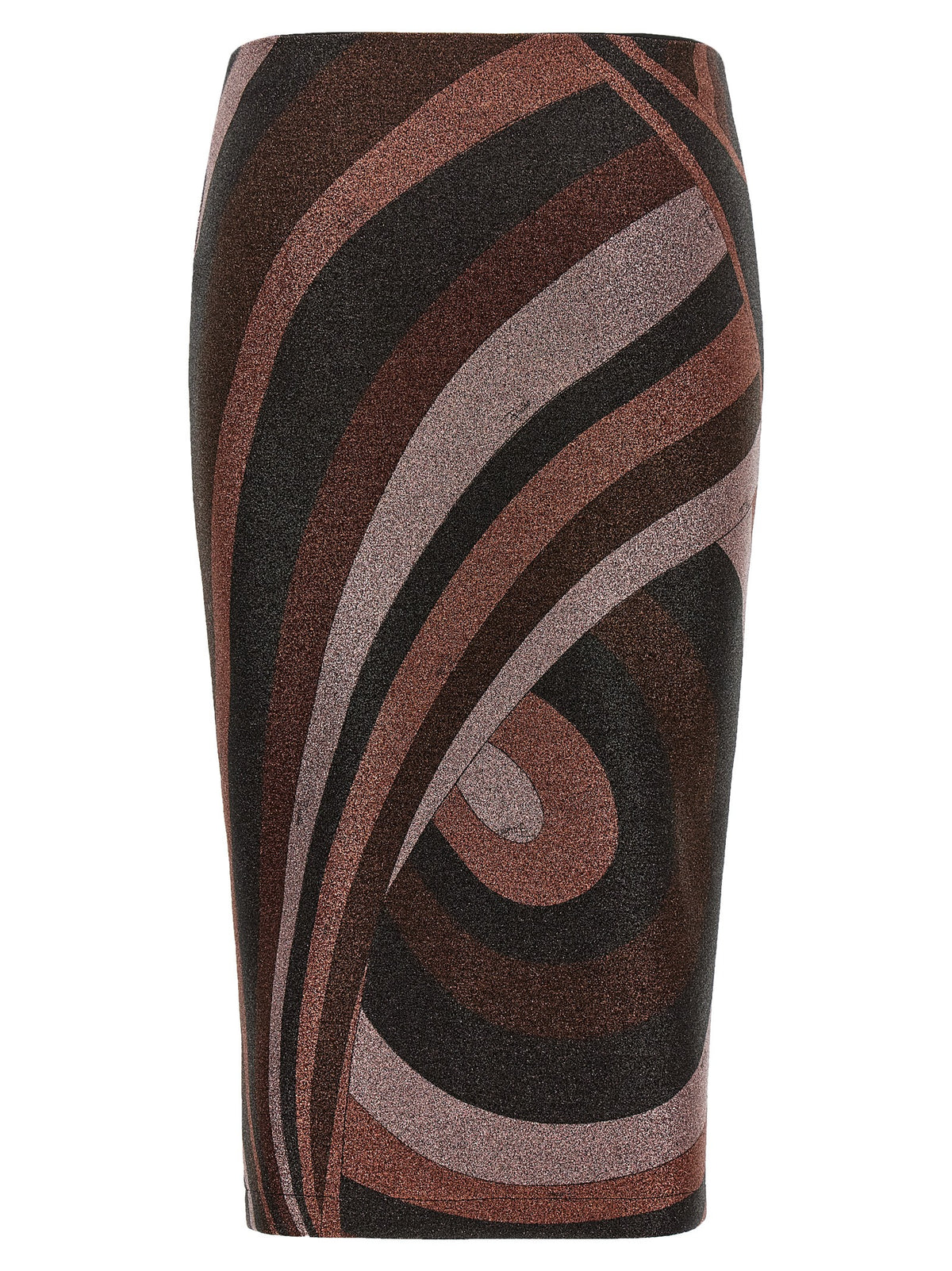 Emilio Pucci Bordeauxroter Midirock