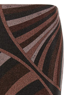 Emilio Pucci Bordeauxroter Midirock