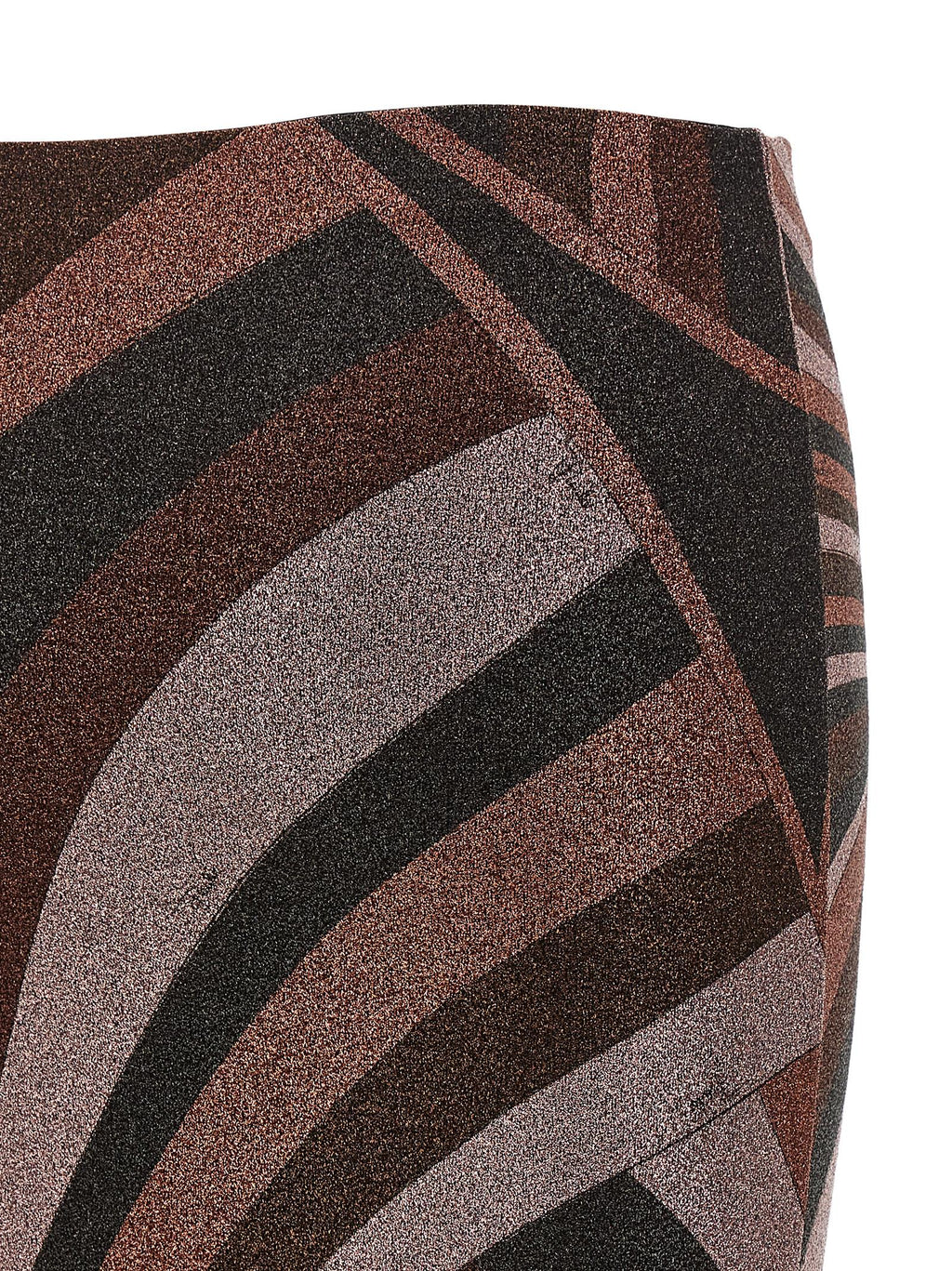 Emilio Pucci Bordeauxroter Midirock