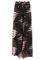 Emilio Pucci Mehrfarbige Hose aus Seide