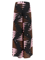 Emilio Pucci Mehrfarbige Hose aus Seide