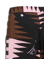 Emilio Pucci Mehrfarbige Hose aus Seide