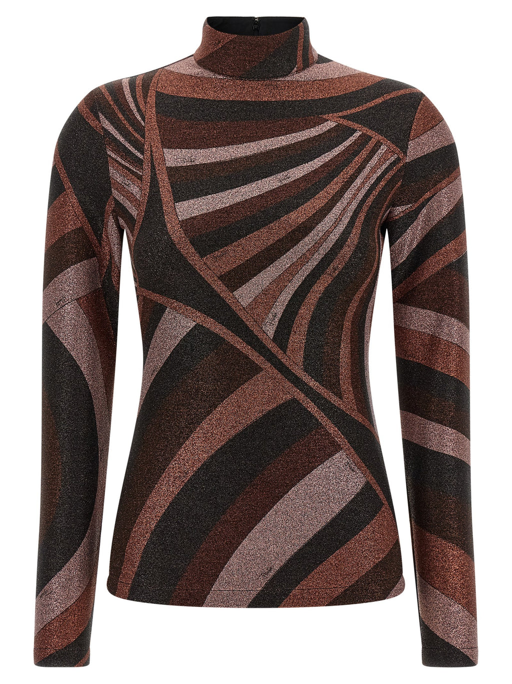 Emilio Pucci Bordeauxrote Strickjacke