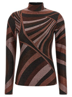 Emilio Pucci Bordeauxrote Strickjacke