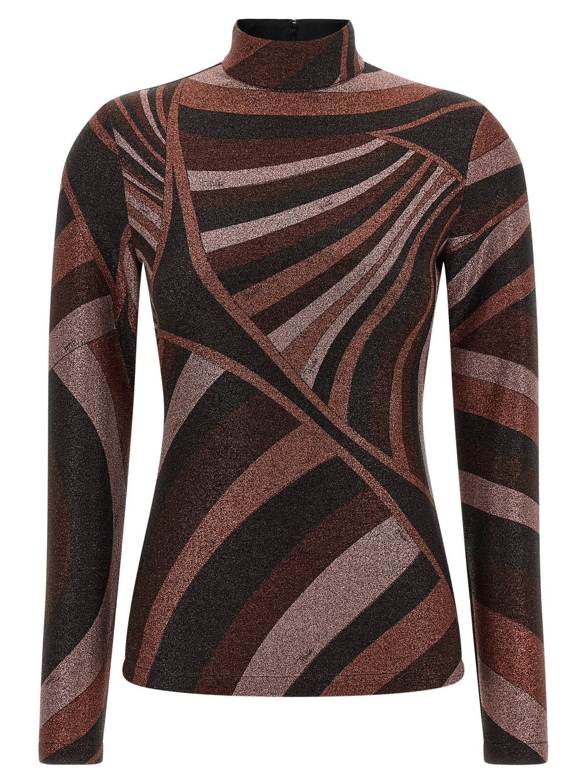 Emilio Pucci Bordeauxrote Strickjacke
