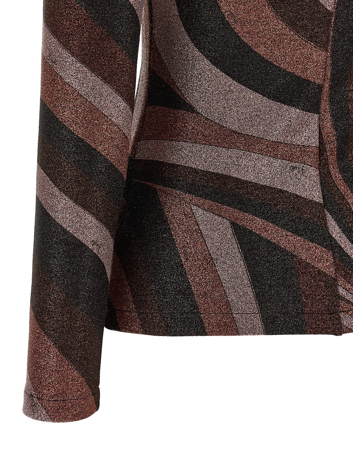 Emilio Pucci Bordeauxrote Strickjacke