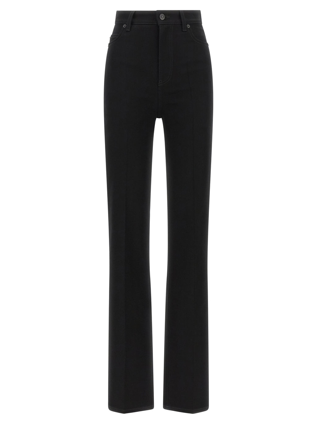 Balenciaga Schwarze High-Waist-Jeans