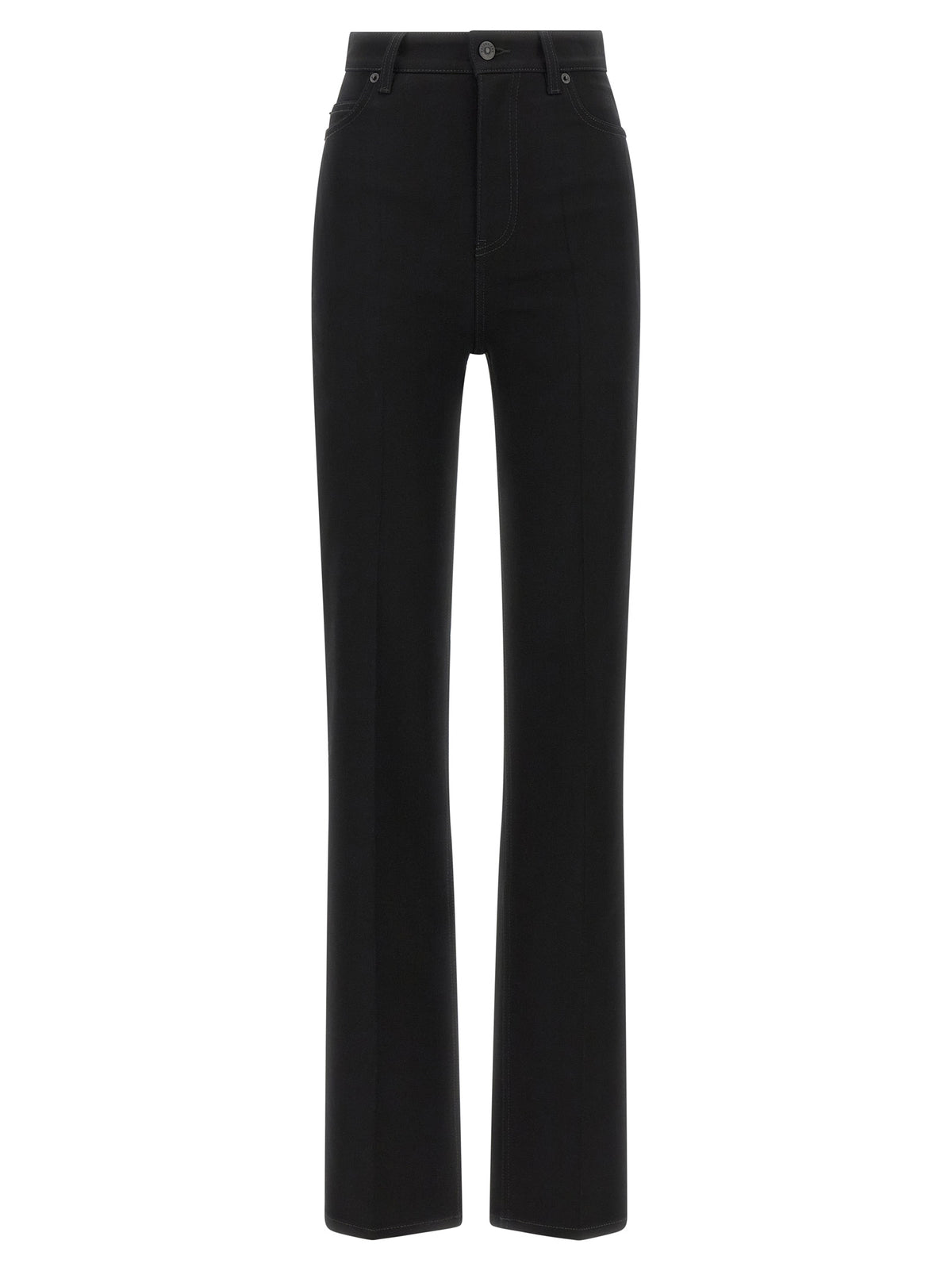 Balenciaga Schwarze High-Waist-Jeans
