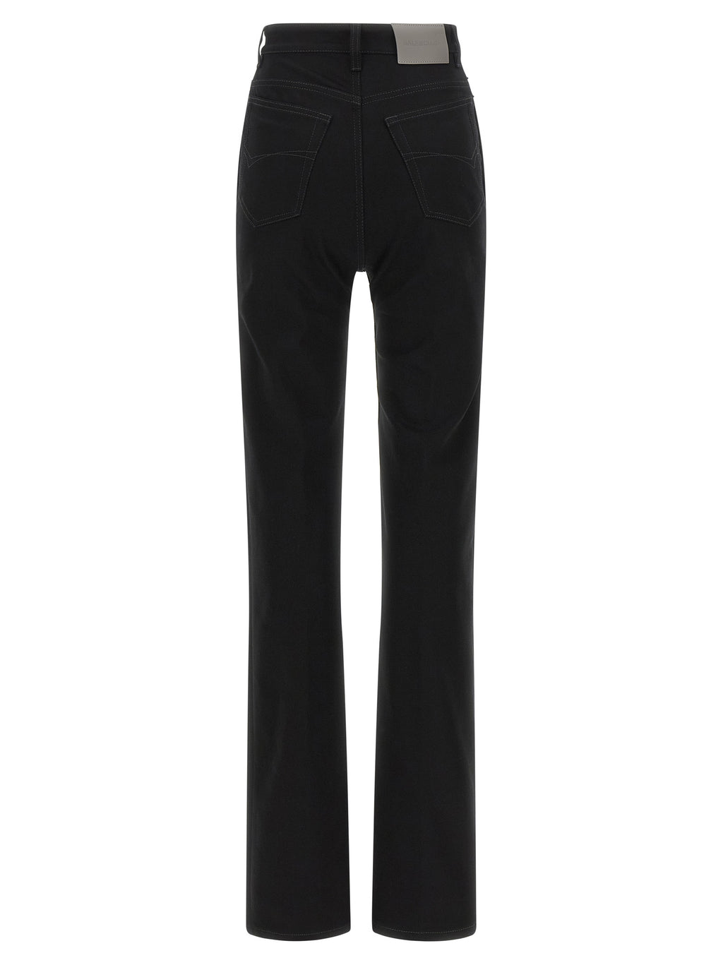 Balenciaga Schwarze High-Waist-Jeans