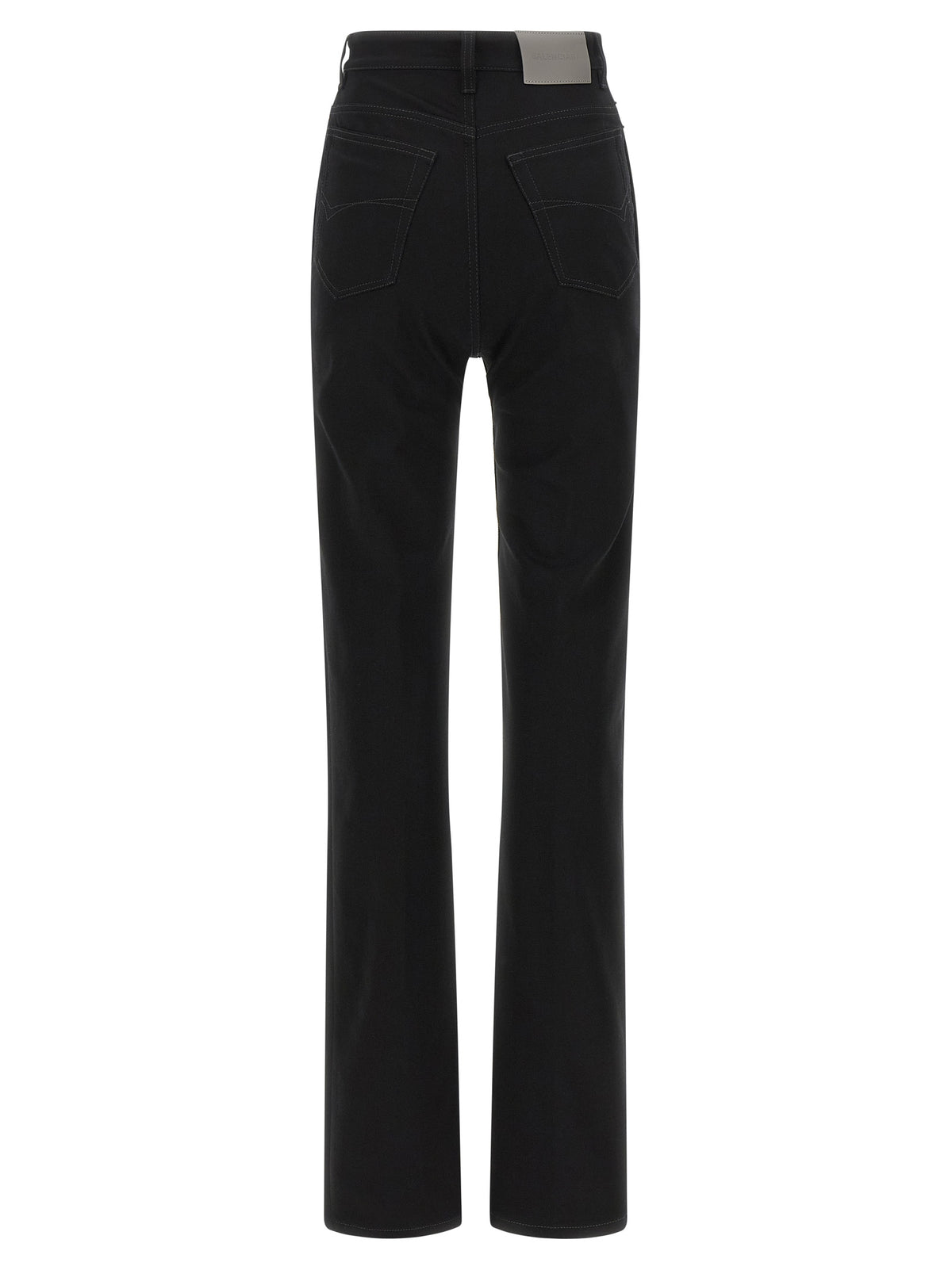Balenciaga Schwarze High-Waist-Jeans